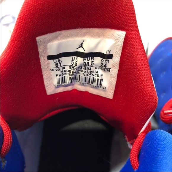 Jordan Jumpman Team 2 GS 'University Red - Picture 5 of 14